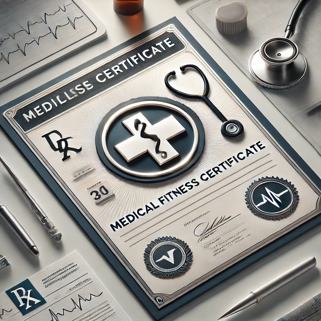 Medical Fitness Certificate